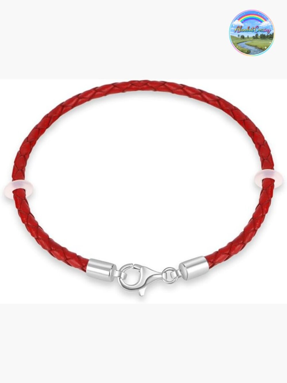Woven Genuine Leather Bracelet with 925 Silver Lobster Clasp, Unisex